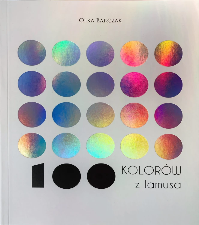 100 kolorów z lamusa okładka książki Olka Barczak